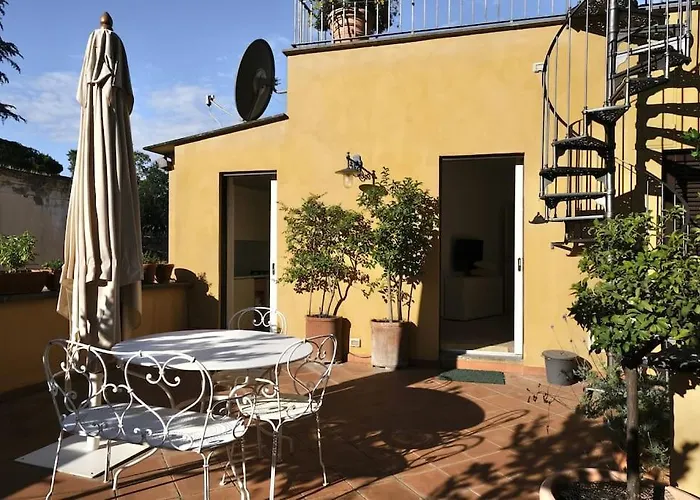 Panoramic Quirinal Penthouse דירה *